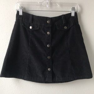 Urban Outfitters Black Mini Skirt